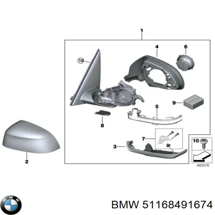  51168491674 BMW