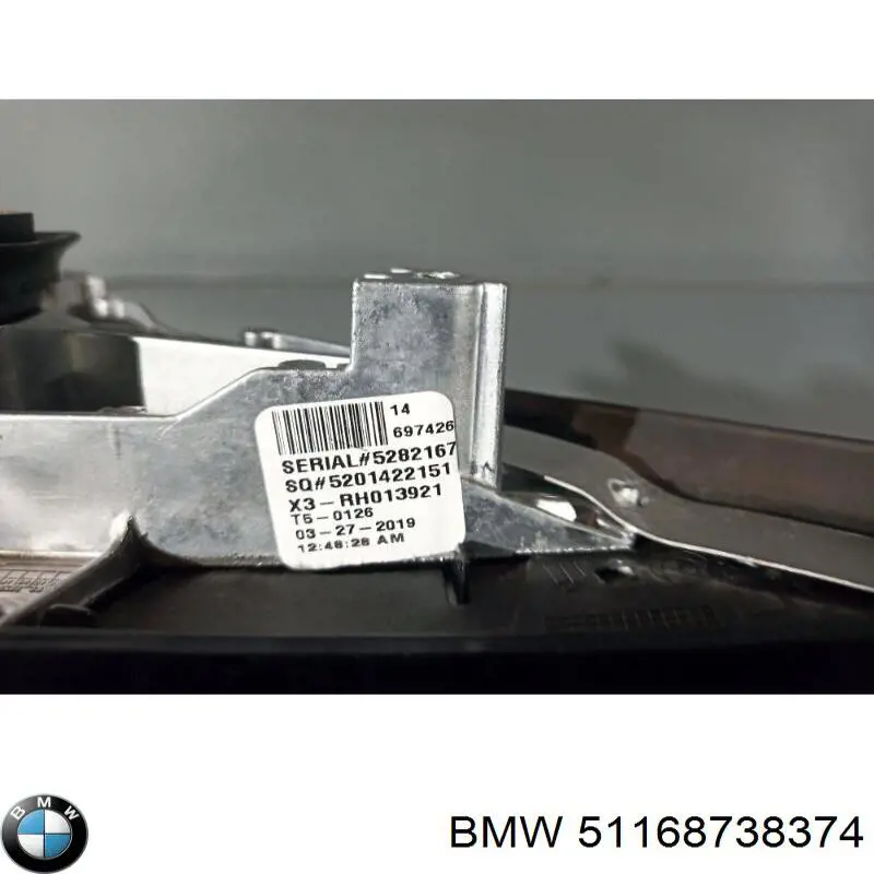 Купить 51168738374 BMW Боковое зеркало заднего вида правое