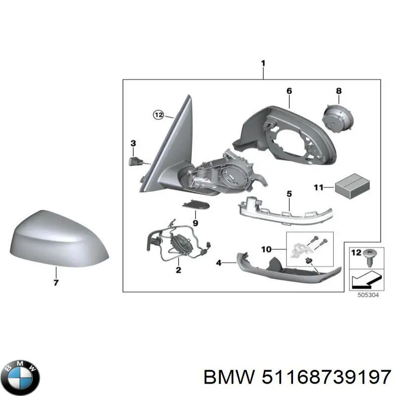 51168739197 BMW 