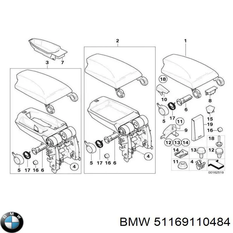  BMW 51169110484 цена, от 139.56 USD