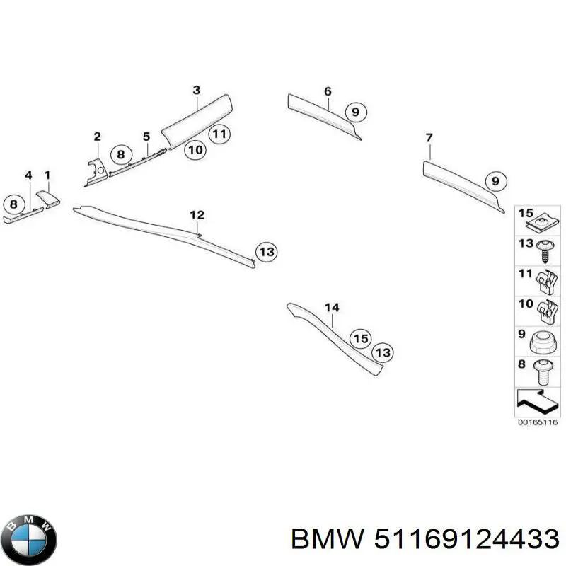 51169124433 BMW 