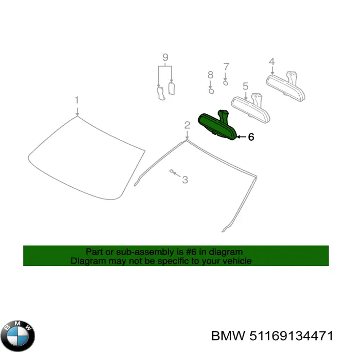 Купить 51169134471 BMW 