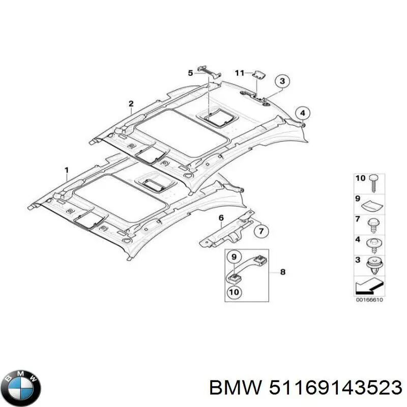 Купить 51169143523 BMW 