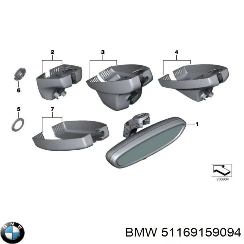  BMW 51169159094 цена, от 1121.37 USD