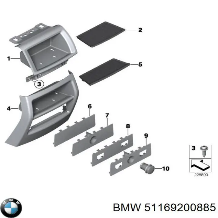  51169200885 BMW