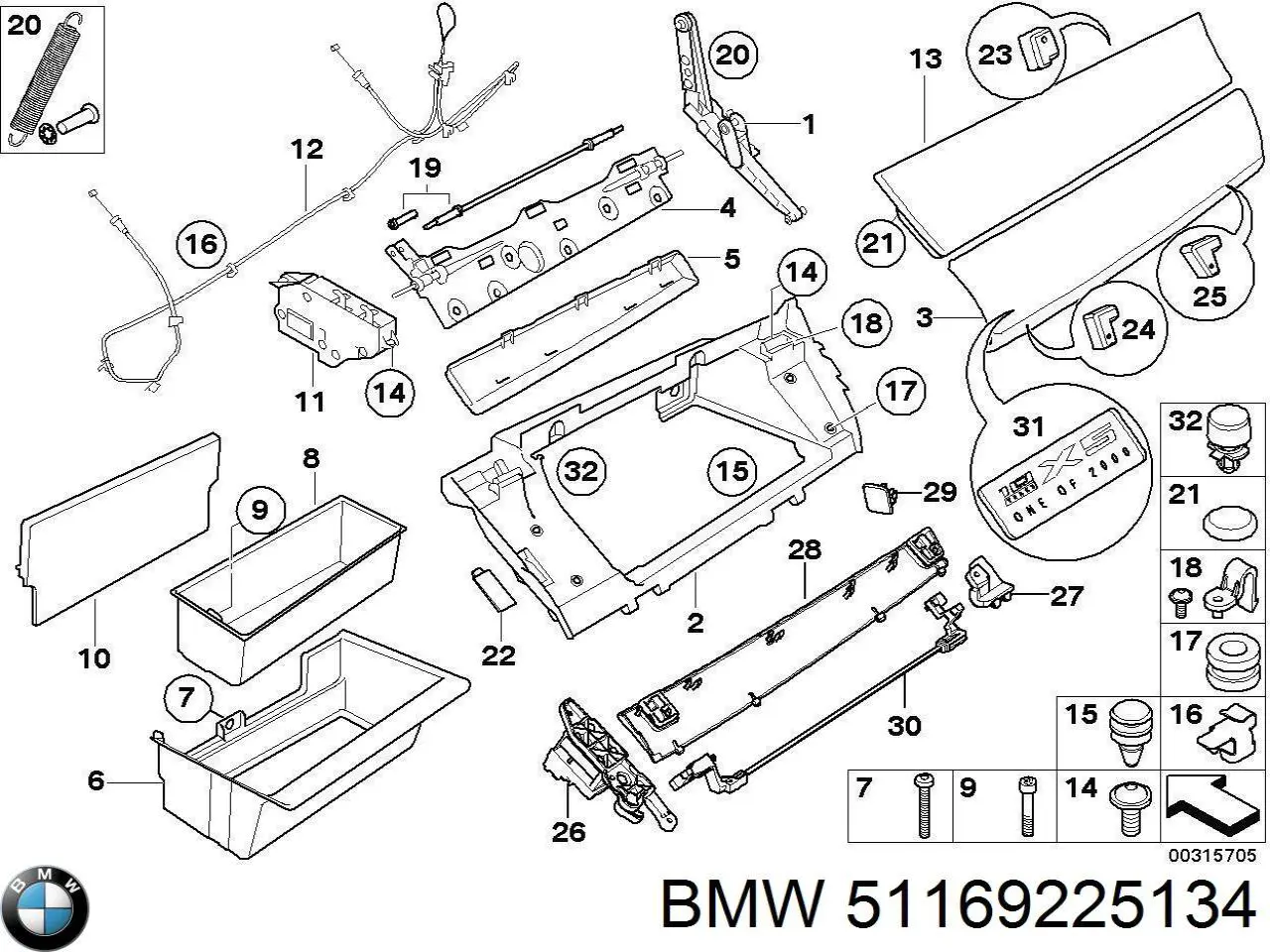 Купить 51169225134 BMW 