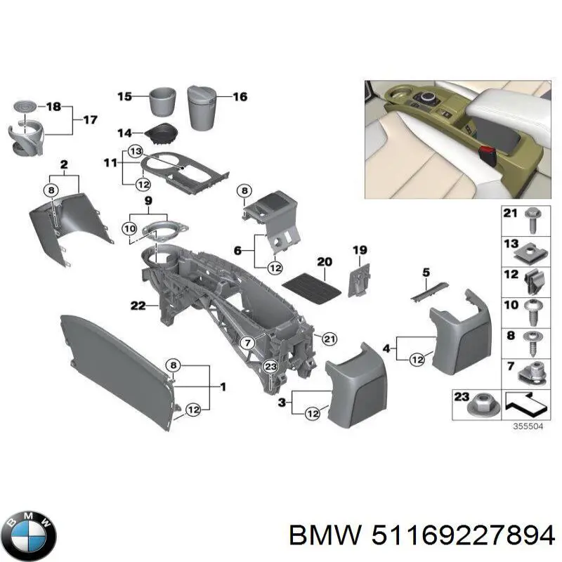  51169227894 BMW