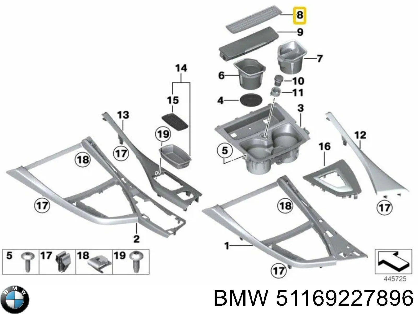  51169227896 BMW