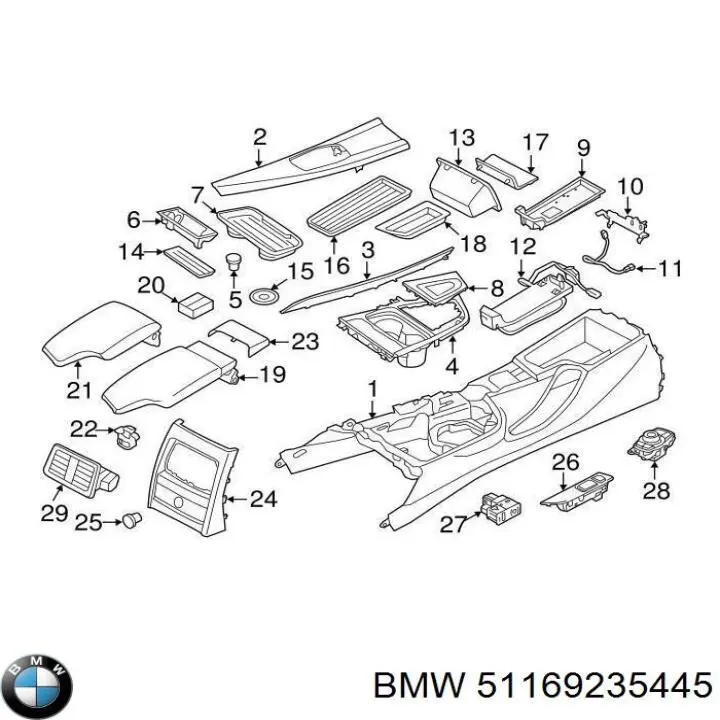  BMW 51169285131 цена, от 114.02 USD