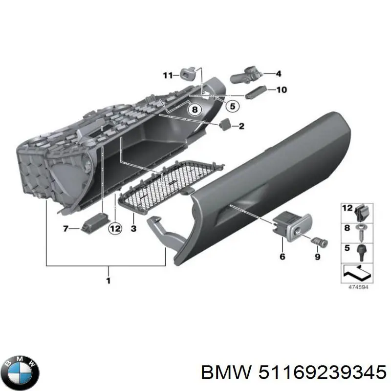  51169239345 BMW