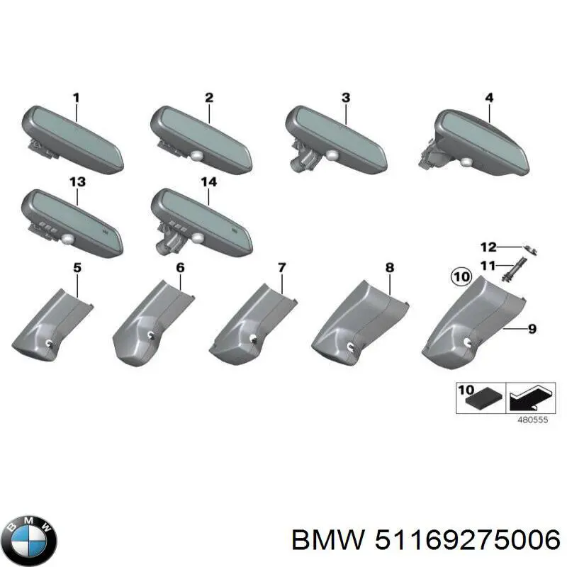  BMW 51169275006 цена, от 37.94 USD
