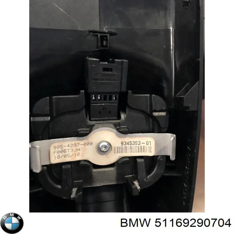 Зеркало заднего вида 51166992180 BMW