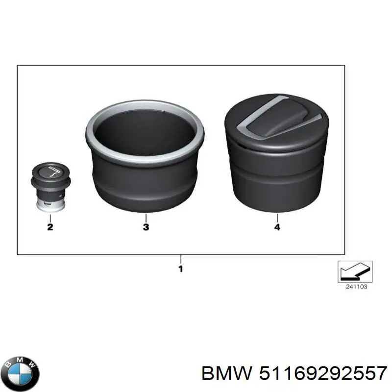  BMW 51169292557 цена, от 48.25 USD