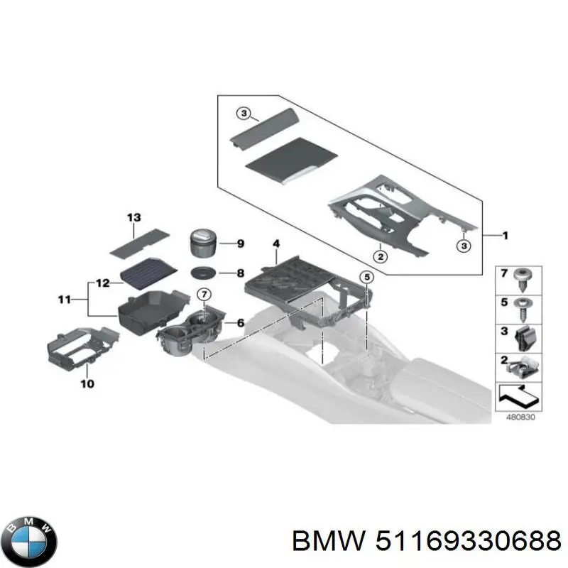 51169330688 BMW 