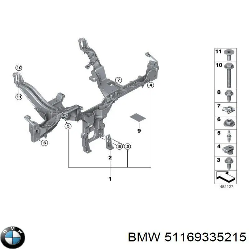  BMW 51169335215 цена, от 21.54 USD