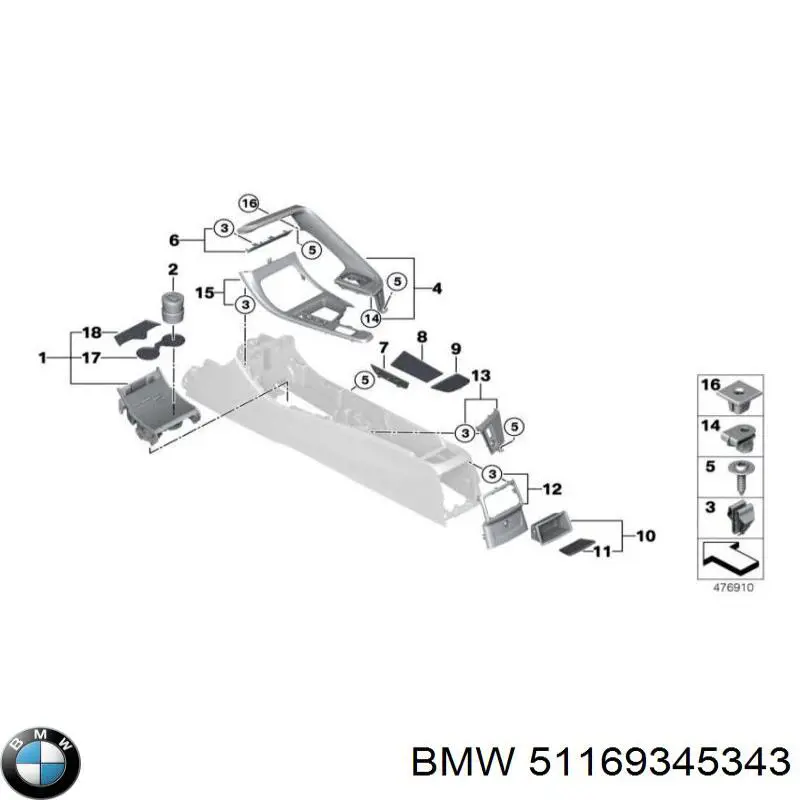 51169345343 BMW 