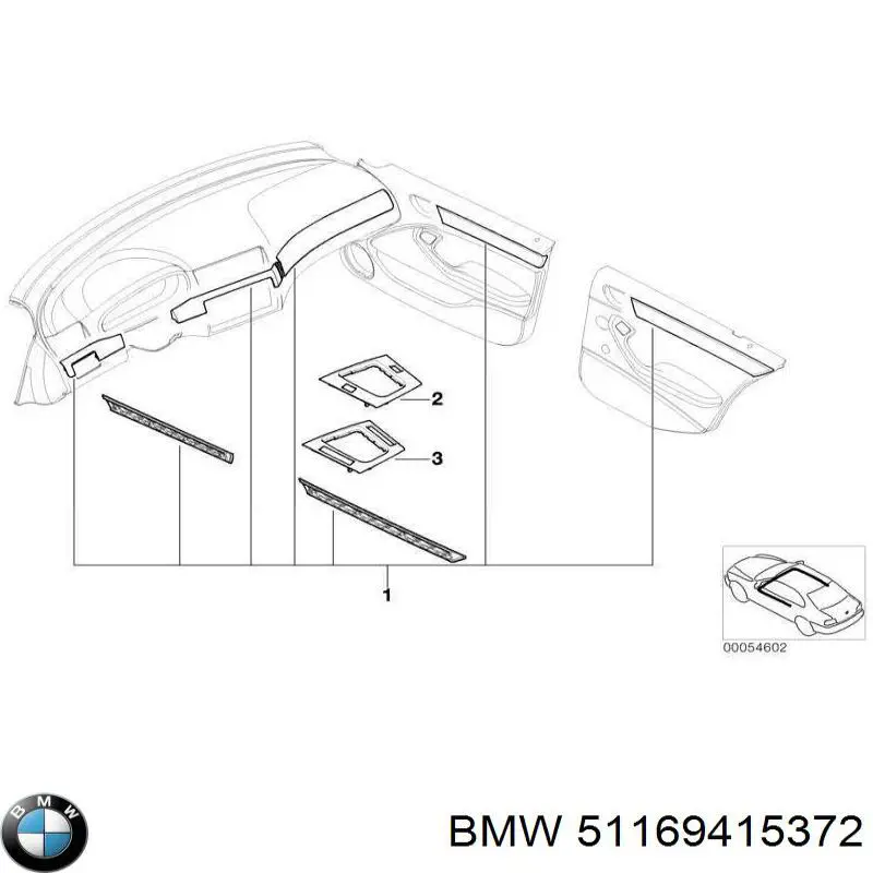 Купить 51169415372 BMW 