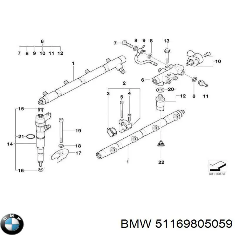 Зеркало заднего вида, левое BMW 51169805059 цена, от 126.55 USD