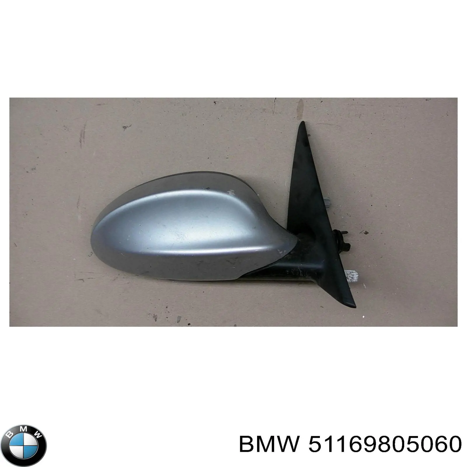 51169805060 BMW espelho de retrovisão direito