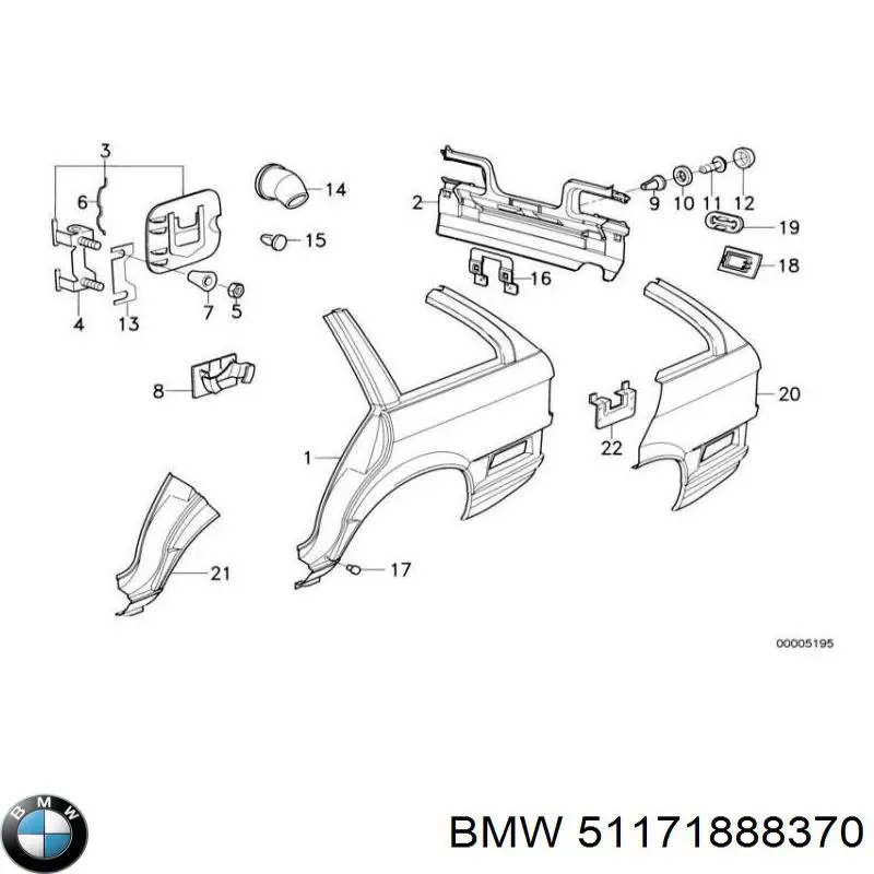  51171888370 BMW