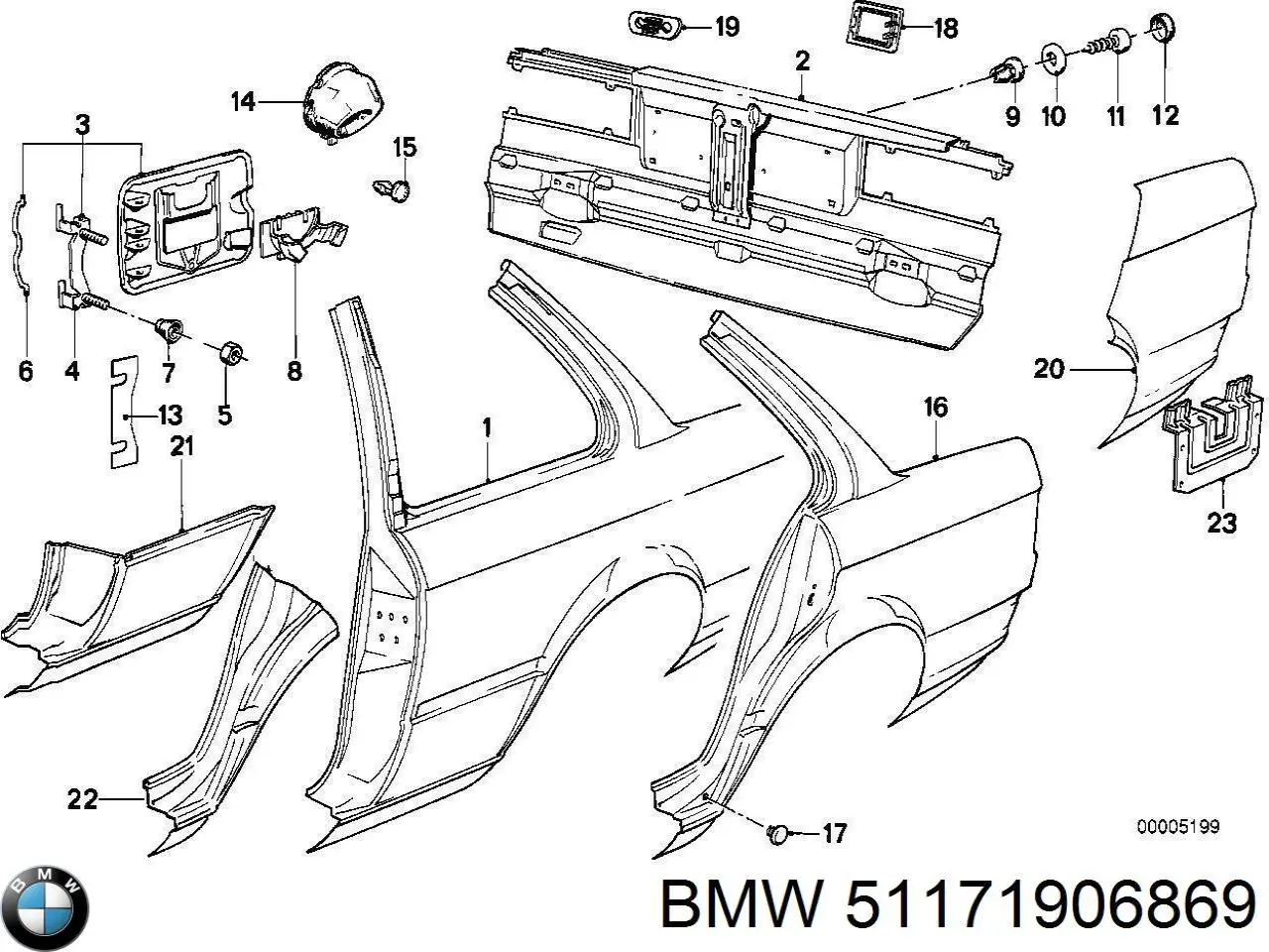  51171906869 BMW