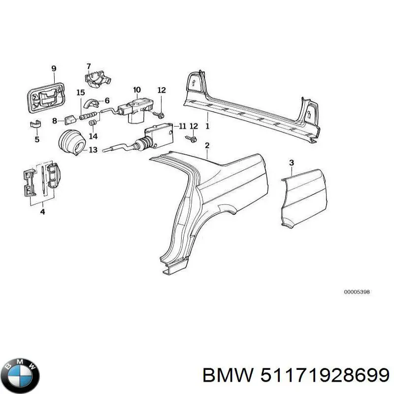  51171928699 BMW