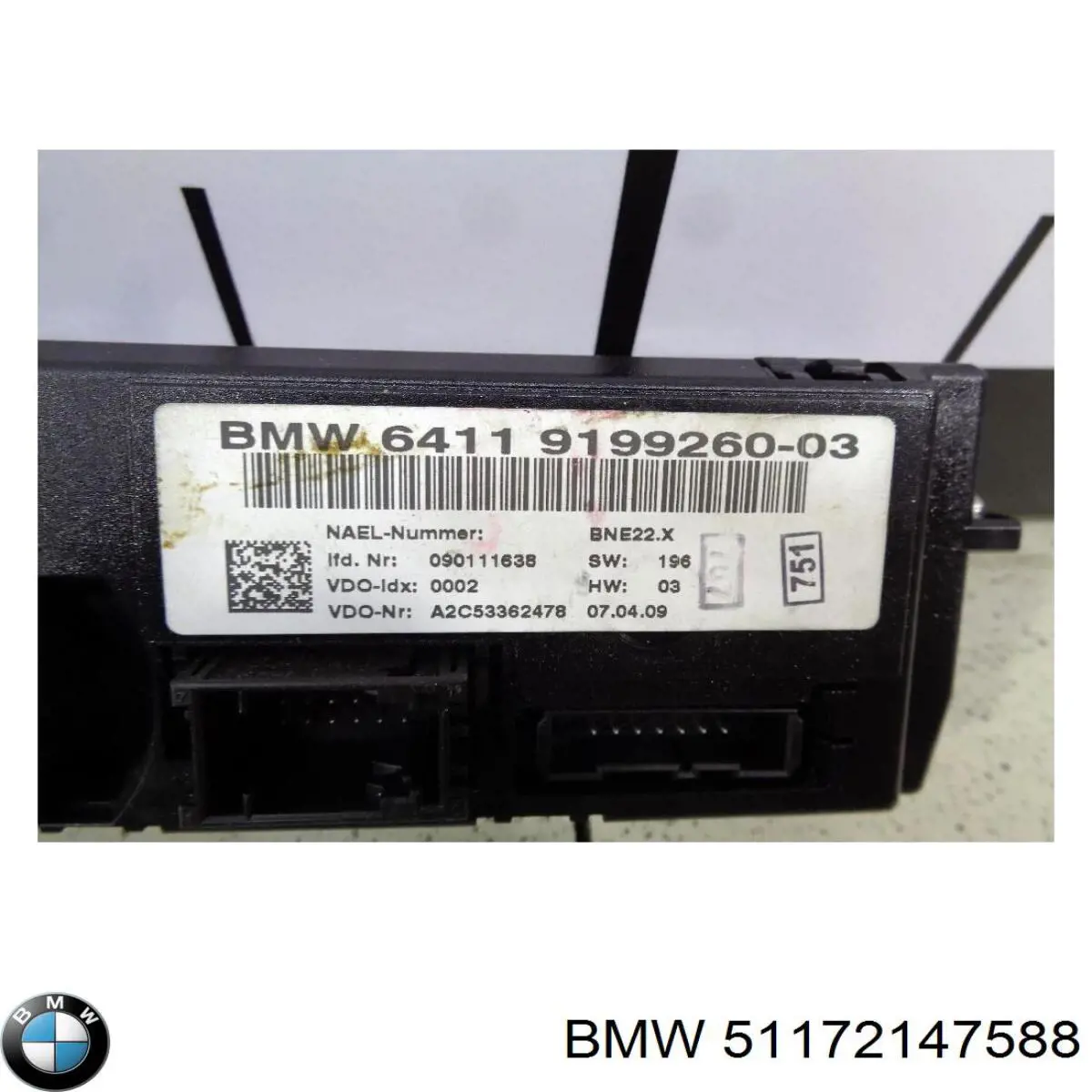  51172147588 BMW