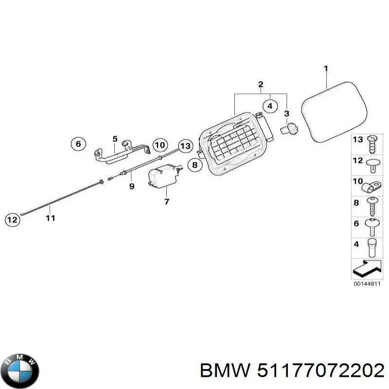  51177072202 BMW