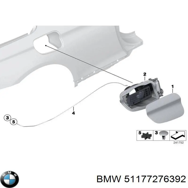  BMW 51177276392 цена, от 63.49 USD