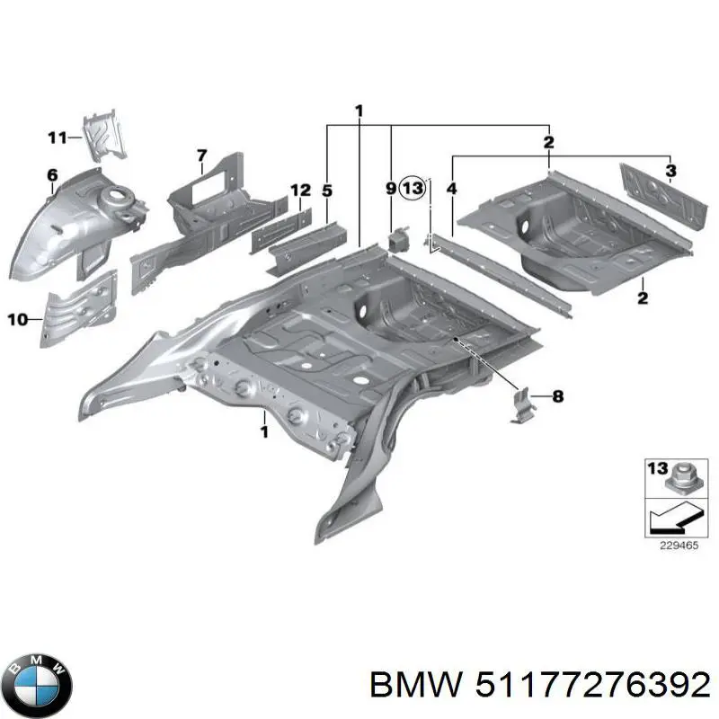  51177276392 BMW