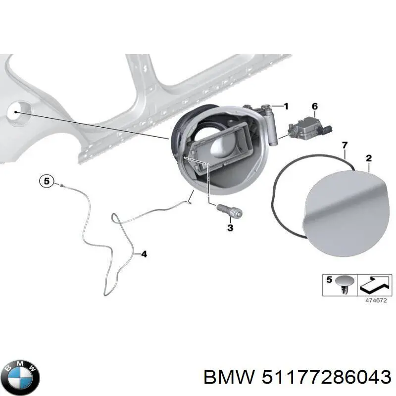  51177286043 BMW