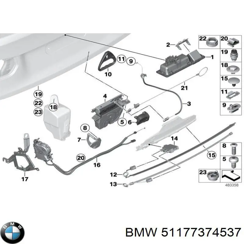 BMW 51177374537 цена, от 26.61 USD