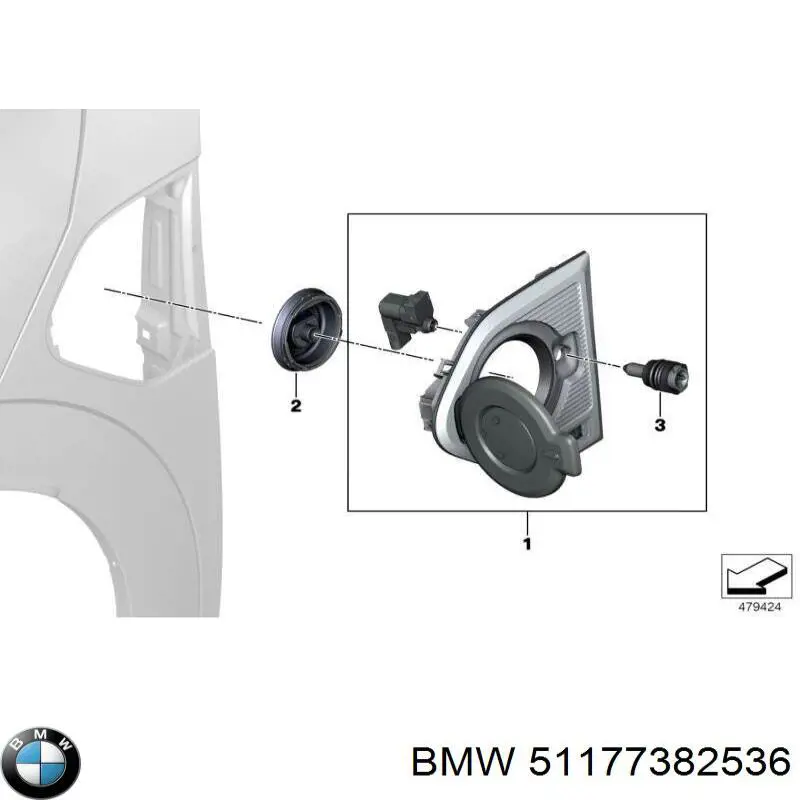  BMW 51177382536 цена, от 159.53 USD