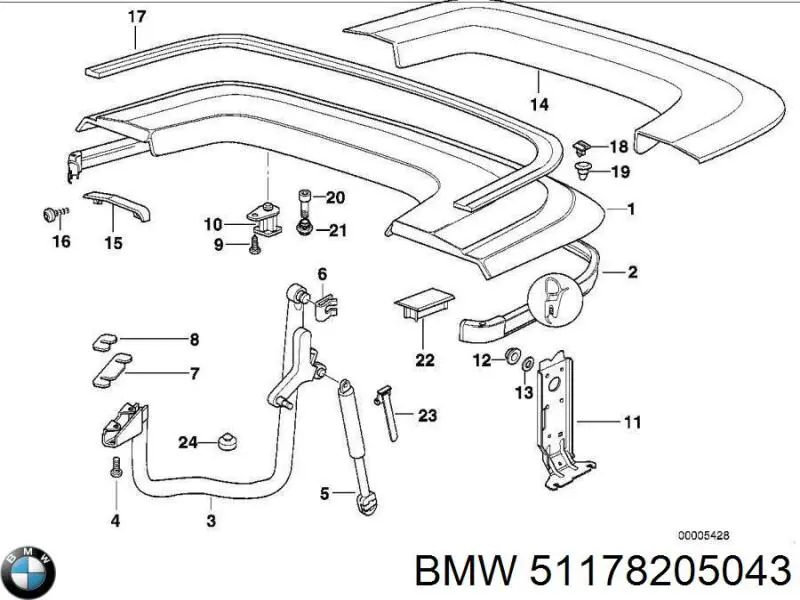  51178205043 BMW