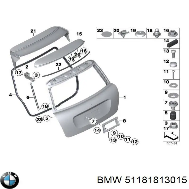  BMW 51181813015 цена, от 0.66 USD