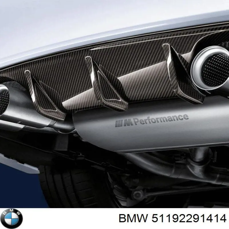 51192291414 BMW Губа переднего бампера