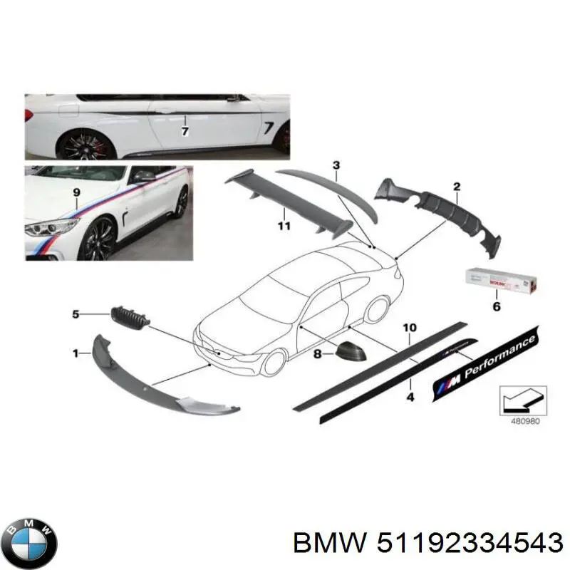 51192334543 BMW 