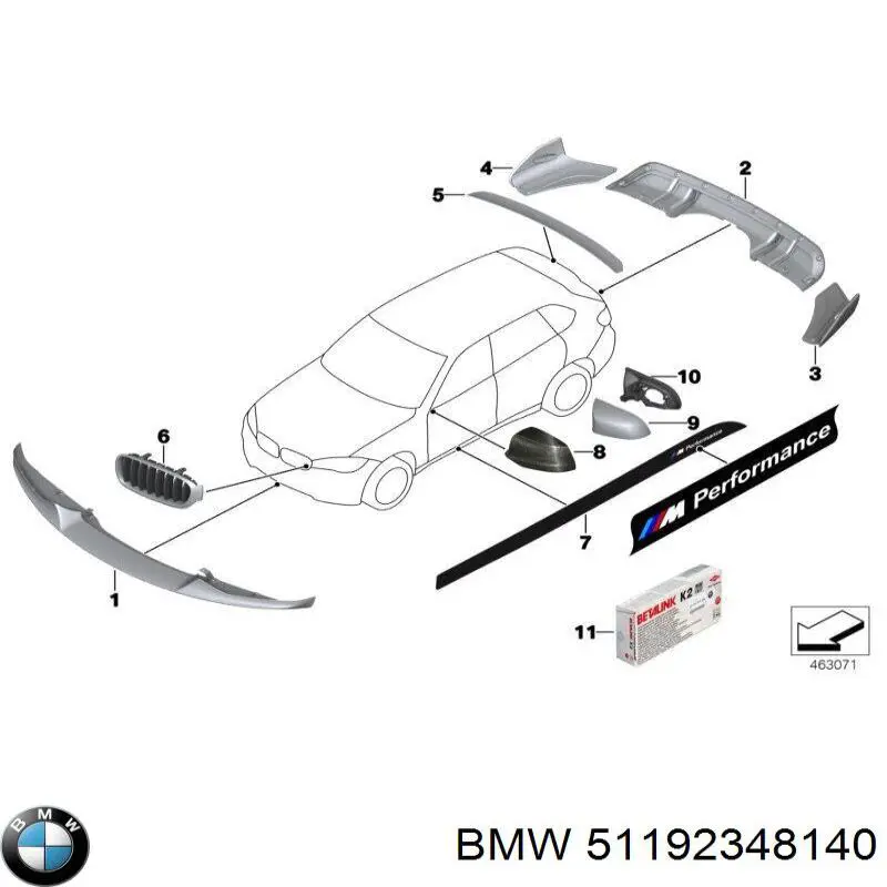 51192348140 BMW 