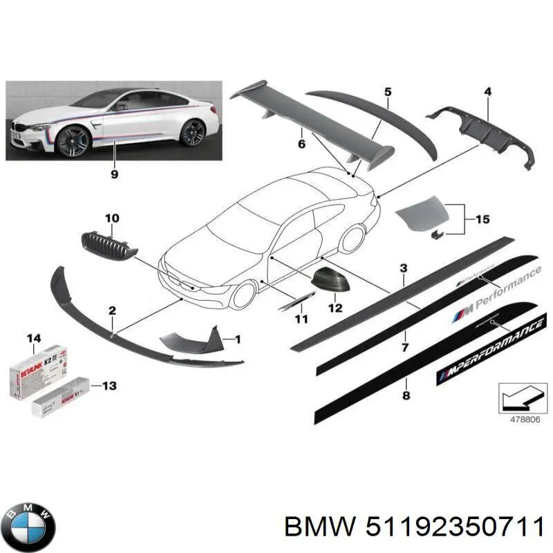 51192350711 BMW 