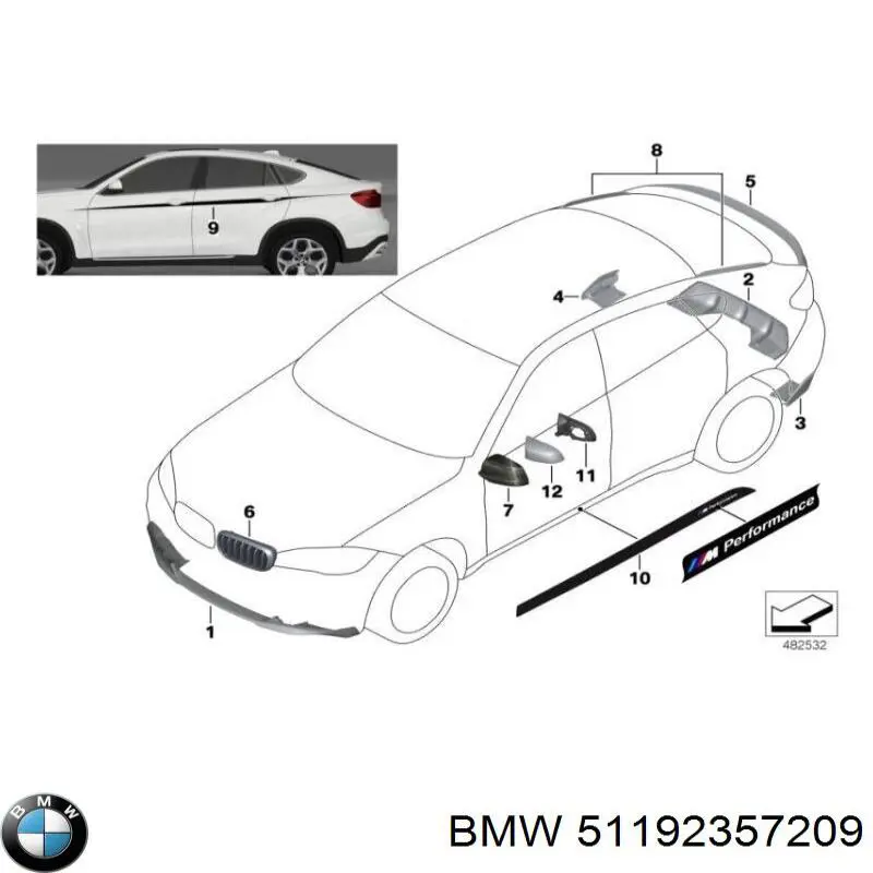 51192357209 BMW 