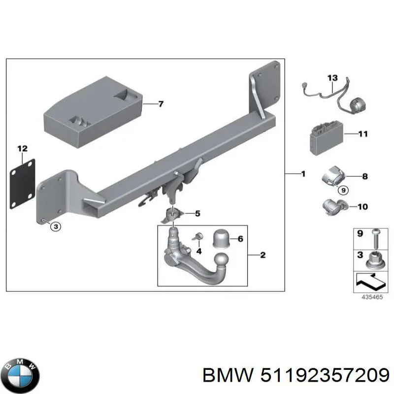  BMW 51192357209 цена, от 1175.86 USD