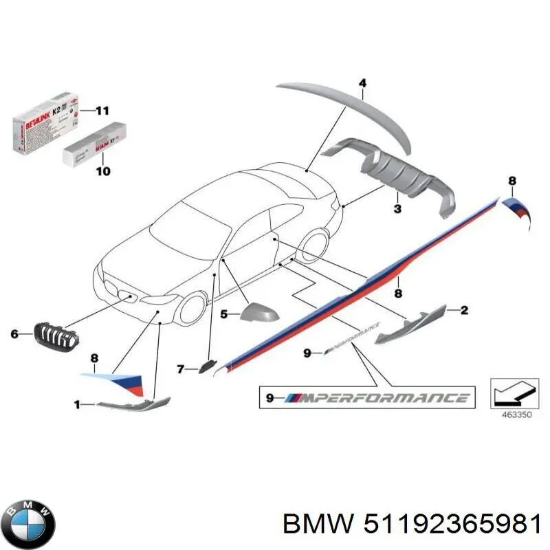  51192365981 BMW