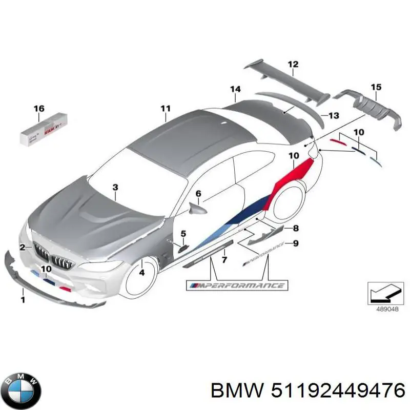 51192449476 BMW 