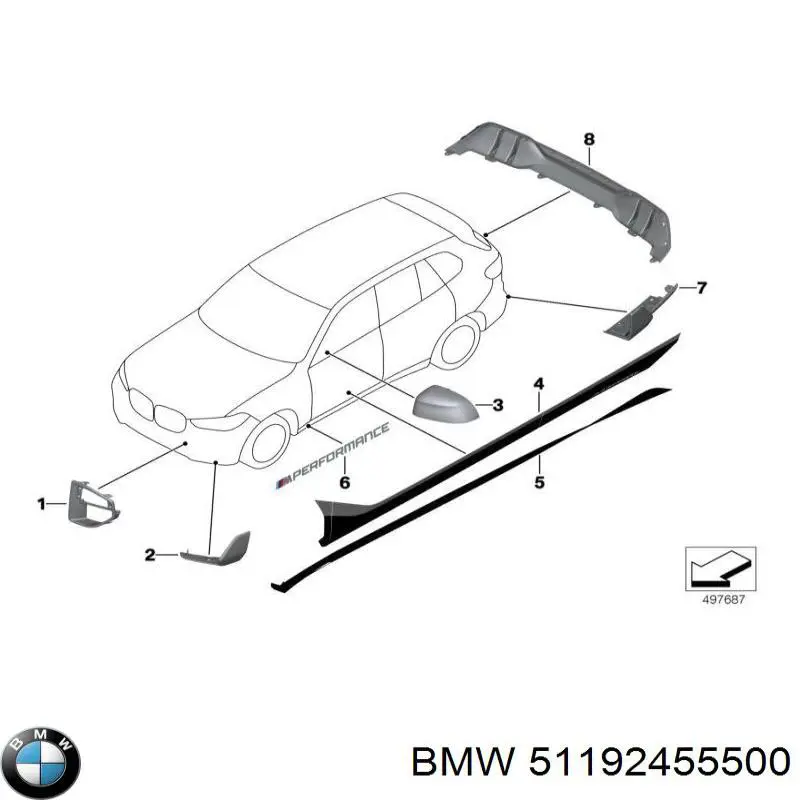 51192455500 BMW 
