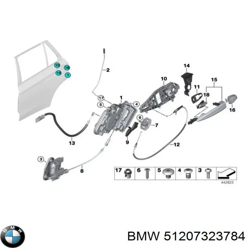  51207419842 BMW