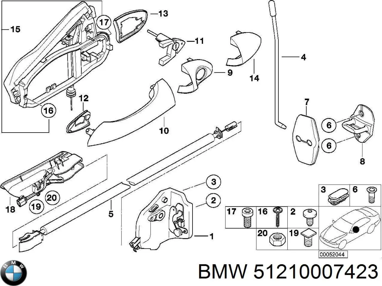  51210007423 BMW