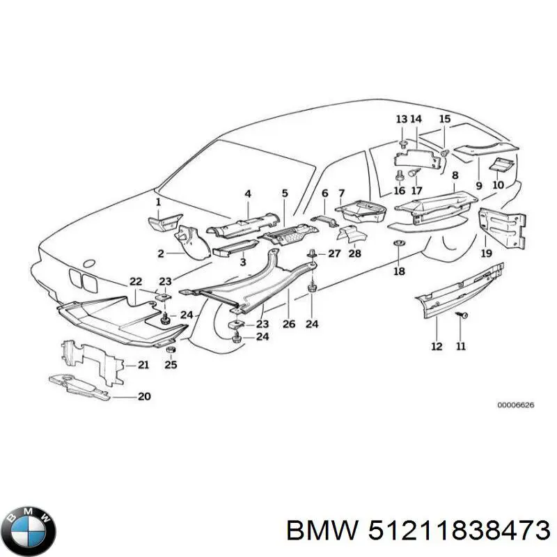  BMW 51211838473 цена, от 1.66 USD