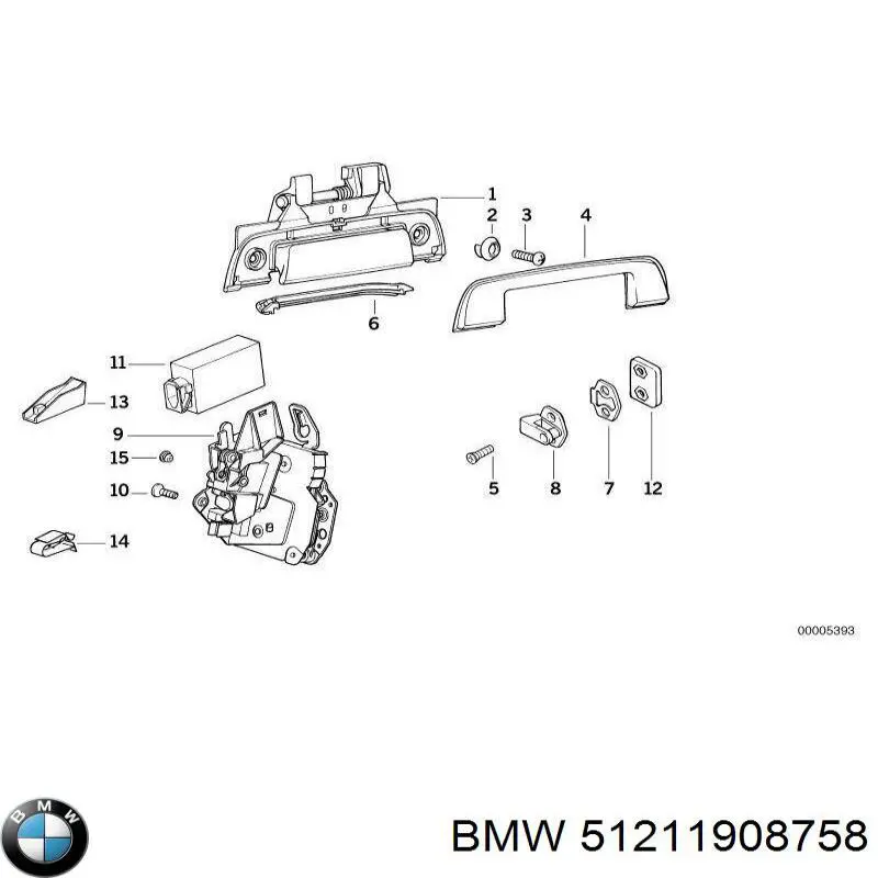 Прокладка масляного фильтра 51211908758 BMW