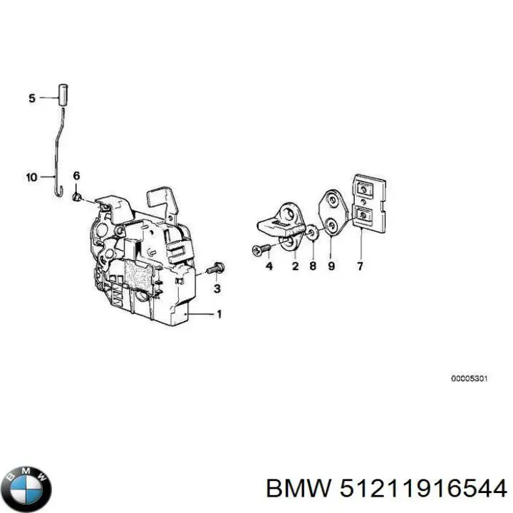  51211916544 BMW