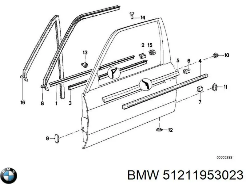  51211953023 BMW